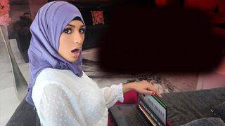 Virgin Arab teen stepsis tries to fit in the American culture