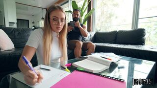 MOFOS Ultra hot study session with Scarlet Chase