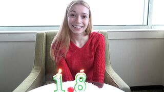 Holy shit this hottie is so adorable & she just turned 18.