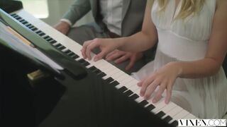 Piano instructor fucks Kenna James after lessons