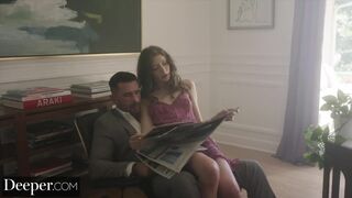 Elena Koshka seduces & fucks her handsome boss