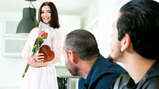 FAMILY STROKES Stepbrothers Valentine's Day Surprise - Maddie Winters