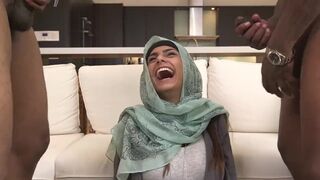 MIA KHALIFA - Funny Bloopers With Rico Strong & Charlie Mac