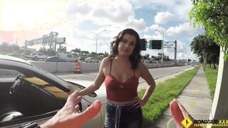 Roadside XXX - Pawg fuckdoll stranded & fucked roadside